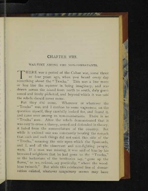 Chapter VIII. War-time among the non-combatants.