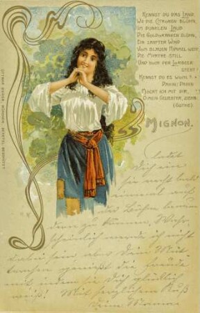 Mignon - Kennst du das Land, wo die Citronen blüh'n [...]