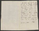 Brief von David Heinrich Hoppe