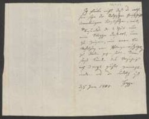 Brief von David Heinrich Hoppe