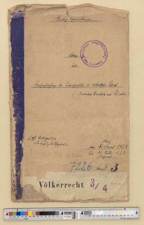 Strafrechtspflege der Verbandsmächte im neubesetzten Gebiet.- Brückenkopf Düsseldorf und Ruhrgebiet: Bd. 4