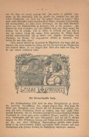 Die Kronprinzessin Luise