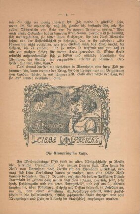 Die Kronprinzessin Luise