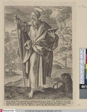 [Christus und St. Paulus; Christ and St Paul]