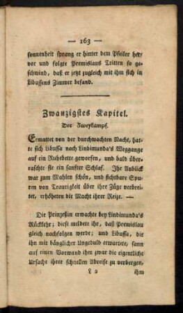 Zwanzigstes Kapitel.