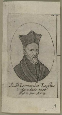 Bildnis des Leonardus Lessius