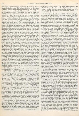 444-445 [Rezension] Die Vierte Bekenntnissynode der Deutschen Evangelischen Kirche zu Bad Oeynhausen