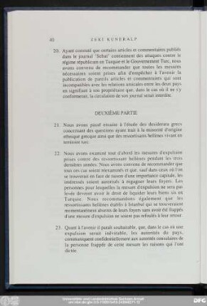 Deuxième Partie