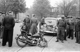 Kehl: Deutsch-französicher Zusammenstoß (Auto - Motorrad); ohne politische Folge