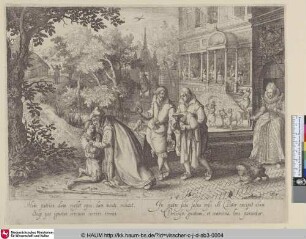 [Dei Rückkehr des verlorenen Sohnes; The return of the prodigal son]