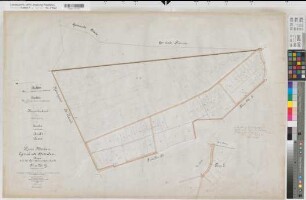 Hemden (Bocholt), Teilung der Hemden, Brouillonkarte Bl.1 Flur Y
