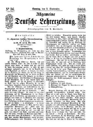 Protokolle der 11. allgemeinen deutschen Lehrerversammlung