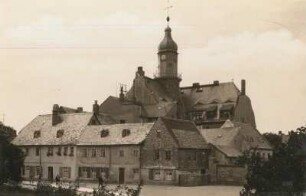 Gehringswalde, Schulplatz : Gehringswalde. Ortsansicht mit Schulplatz