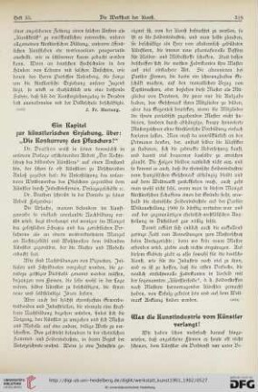 1: Was die Kunstindustrie vom Künstler verlangt!