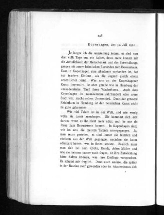 Kopenhagen, den 30. Juli 1901