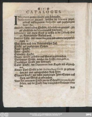 Catalogus.