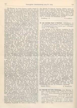 632-634 [Rezension] Glaue, Paul (Hrsg.), Die Festpredigt des Freien Christentums. Bd. 9 - 15