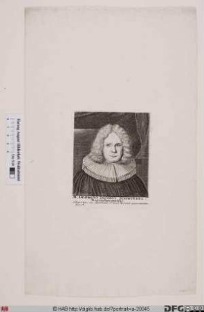 Bildnis Georg Jacob Schwindel
