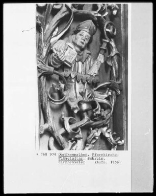 Halbfigur eines Kirchenvaters