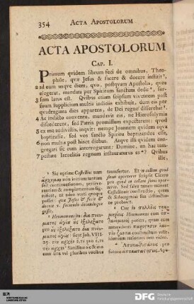 Acta Apostolorum.