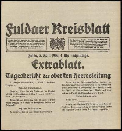 Ausgabe vom Montag, den 03. April 1916.