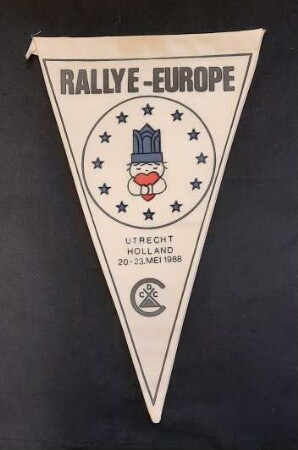 Andenken / Wimpel-Sammlung / Rallye - Europe / Utrecht Holland