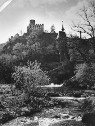 Burg Pyrmont über der Elz, Anfang 13.Jh., bis 1810 bewohnt
