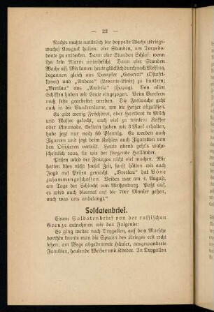 22-24, Soldatenbrief