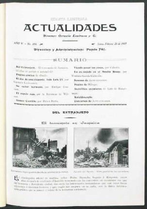 Del Extranjero : El terremoto en Jamaica