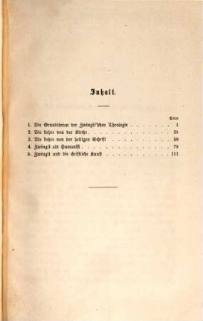Zwingli-Studien