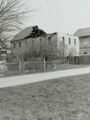 Hainichen-Berthelsdorf, Bauernhof, Seitengebäude, ruinös, 1994