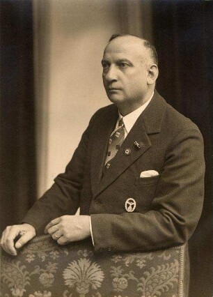 Die Mitglieder des Stadtrats der Residenzstadt Karlsruhe. Maier, Rudolf. Stadtrat 17.10.1935