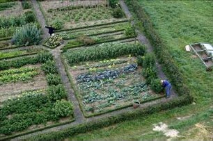 Garten Bandweberhaus im Museum
