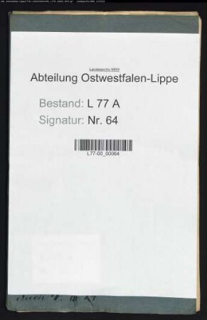 Armenpflege im Amt Detmold