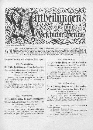1899,10: No. 10