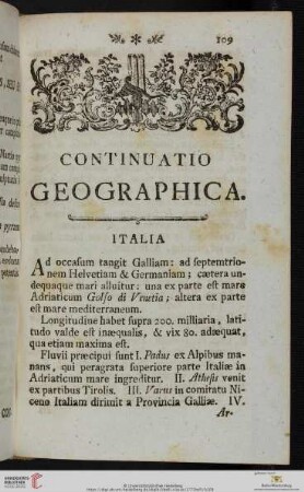 Continuatio Geographica