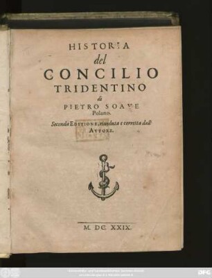 Historia del Concilio Tridentino