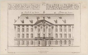 Fassade eines Palastes/Gasthauses