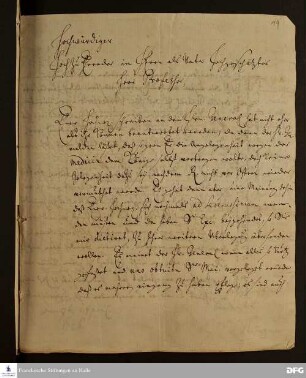 Brief von Johann Ulrich Christian Köppen an [August Hermann Francke].