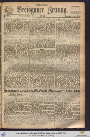 09.04.1893 (Erstes Blatt)