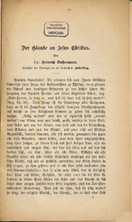 Wissenschaftliche Vorträge über religiöse Fragen. 4. 1881