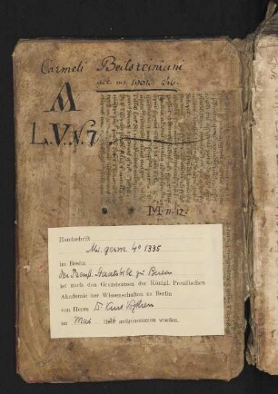 Alte Signaturen