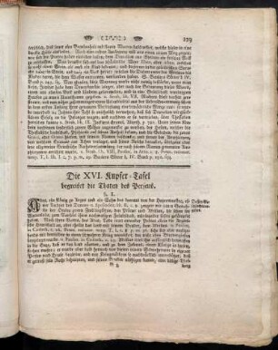 Die XVI. Kupfer-Tafel begreifet die Thaten des Perseus.