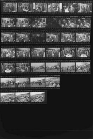 CMT '90 - Internationale Ausstellung für Caravan, Motor, Touristik, 20.-28.01.1990, Messe Stuttgart-Killesberg Demonstration vor dem Messegelände in Stuttgart-Killesberg, 27.01.1990