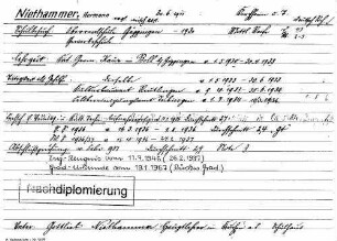 Niethammer, Hermann