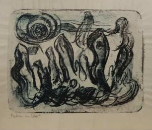 Figuren im Meer