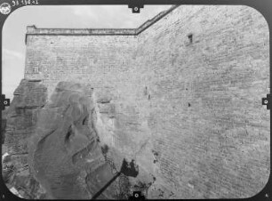 Königstein. Festung (1589-1591; P. Buchner). Südwestseite (Teilansicht)