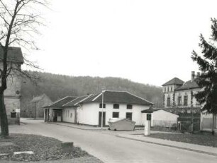 Pirna, Rottwerndorfer Straße. Ehemaliges Kasernengelände. Pförtnerhaus