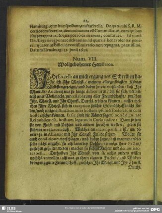 Num. VIII.