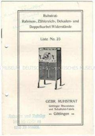 Elektrische Widerstände